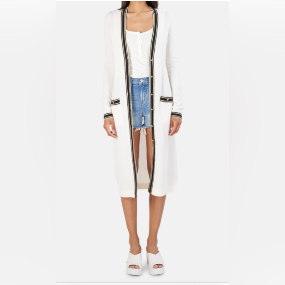 L'Agence Tinsley Long Cardigan